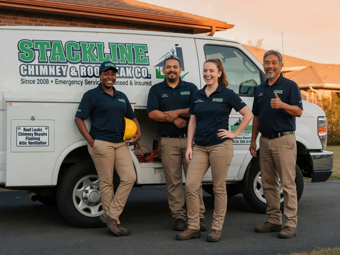 Chimney flashing repair company in Elizabeth, IL